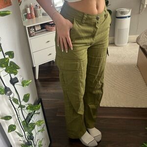 army green cargo pants